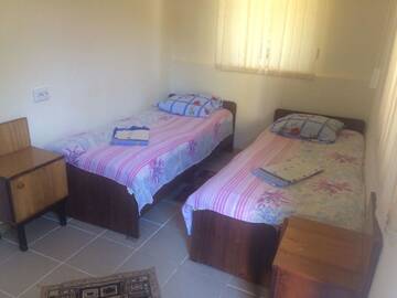 Двухместный номер с 2 отдельными кроватями, вид на сад в Гостевом доме Гостевой дом Южная Пальмира